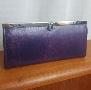 Purple Evening wallet/purse